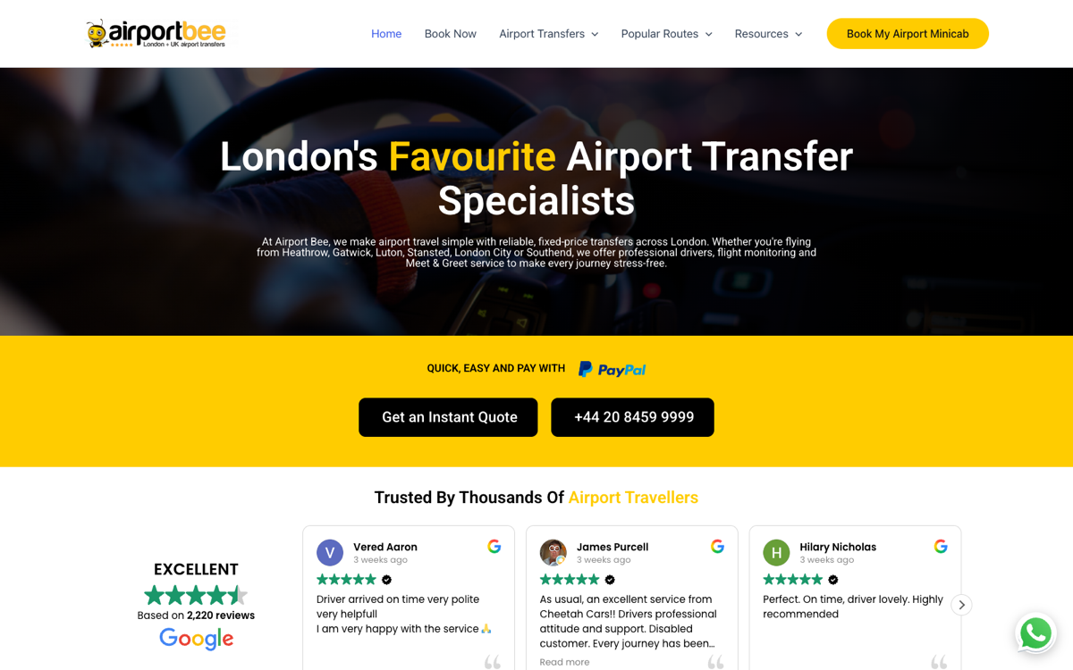 AirportBee Booking Engine