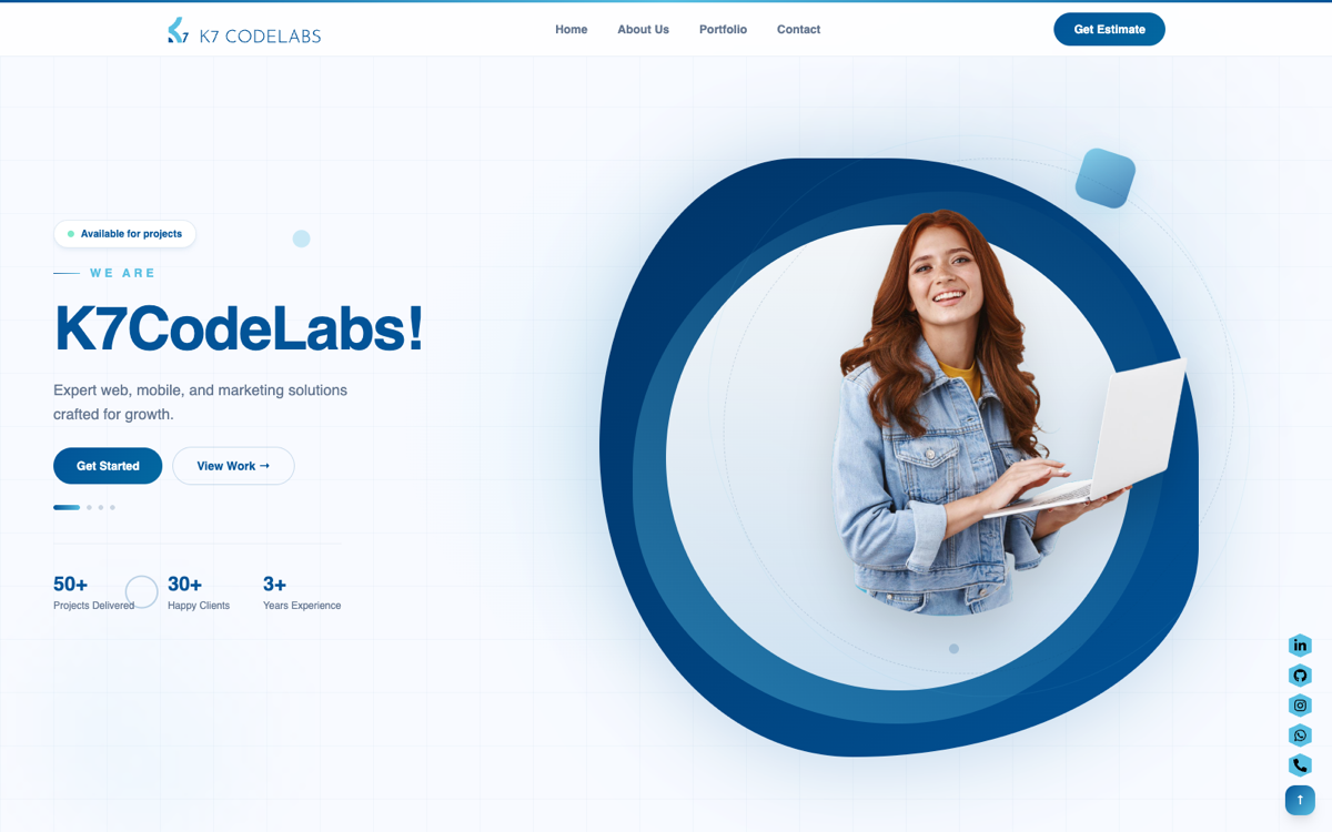 K7CodeLabs Digital Agency
