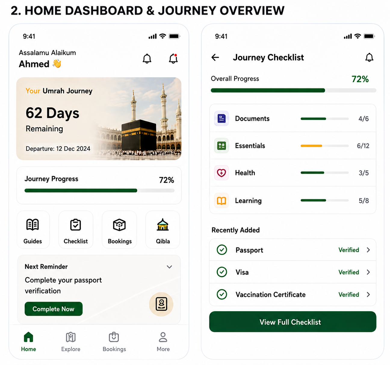 Umrah Guidance Mobile App